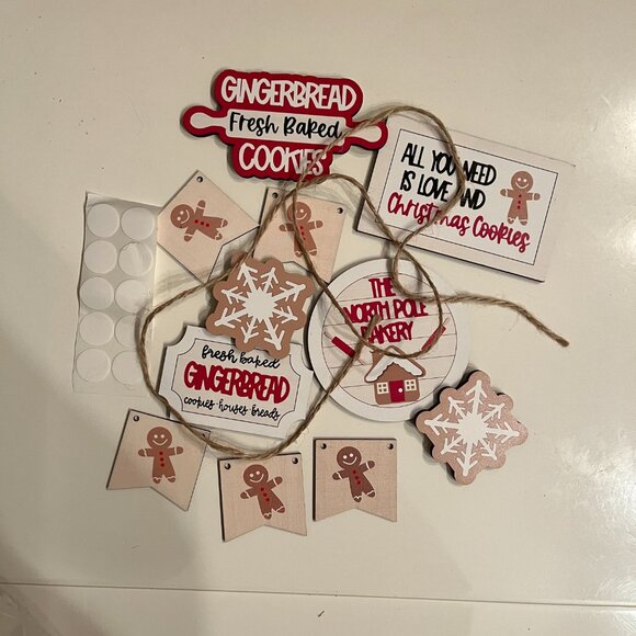 Holiday Cookie Decors and Decor for Christmas (home/x) (new) - Picture 5 of 11